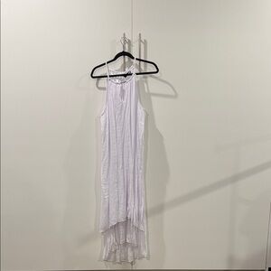 SHEIN White High-Low Summer Dress